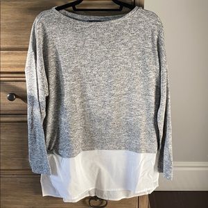 Long sleeve knitted top